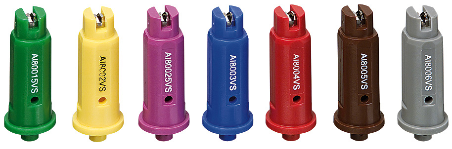 AI TeeJet 80° series spray tips in stainless