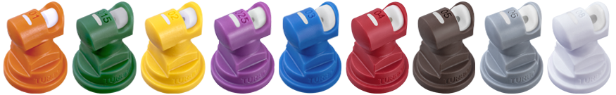 Turbo TeeJet spray tip series in ceramic Turbo TeeJet spray tip series in ceramic