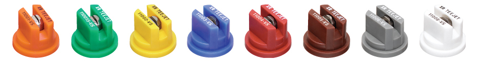 XR 110° series tips in stainless steel
