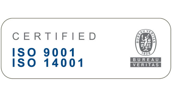 Bureau Veritas ISO Certified