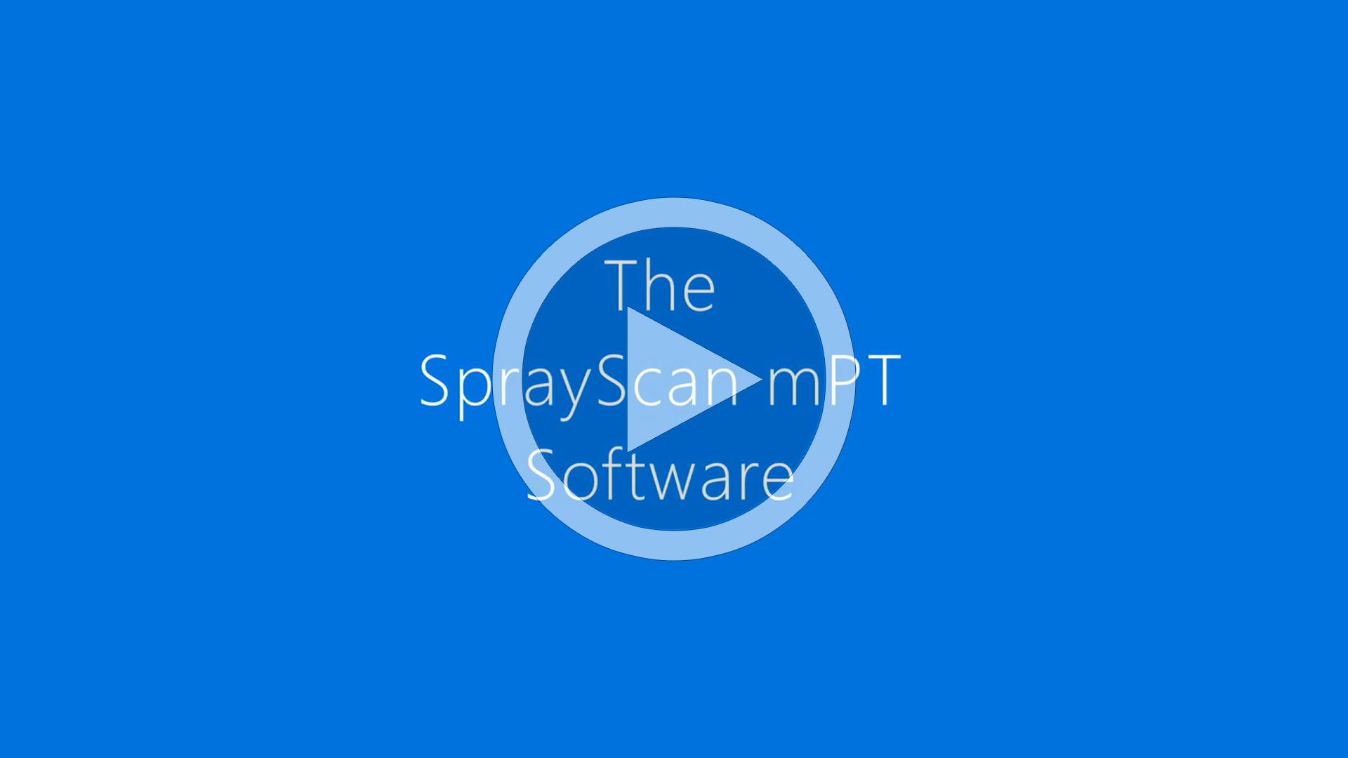 SprayScan mPT: Software Demo