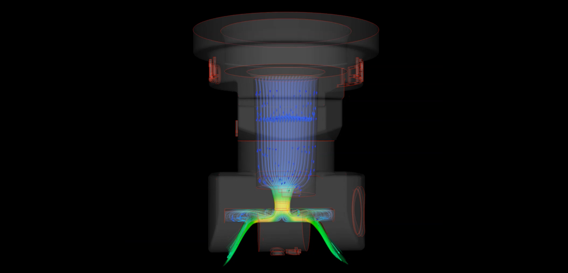 TTJ60 flow simulation